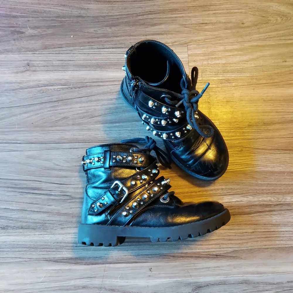 Zara moto boots